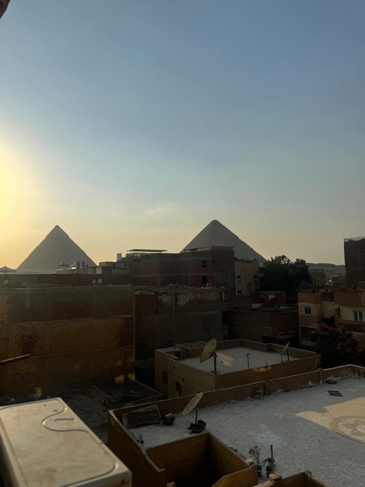 Pyramids And Sphinx Hotel Kafrat al Jabal Luaran gambar