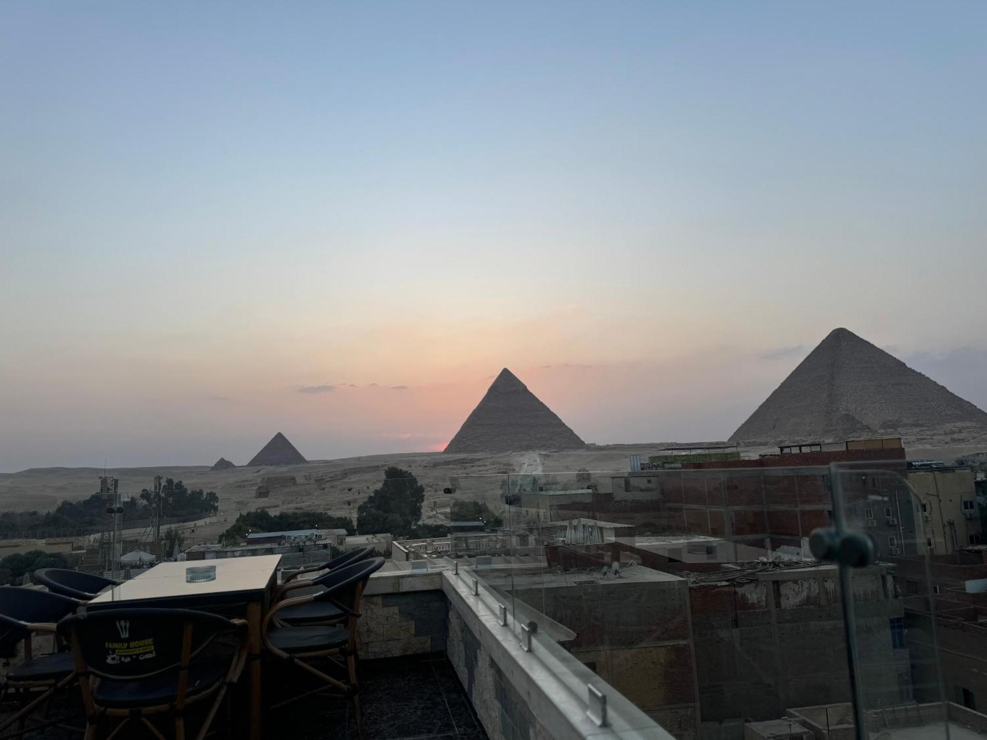 Pyramids And Sphinx Hotel Kafrat al Jabal Luaran gambar