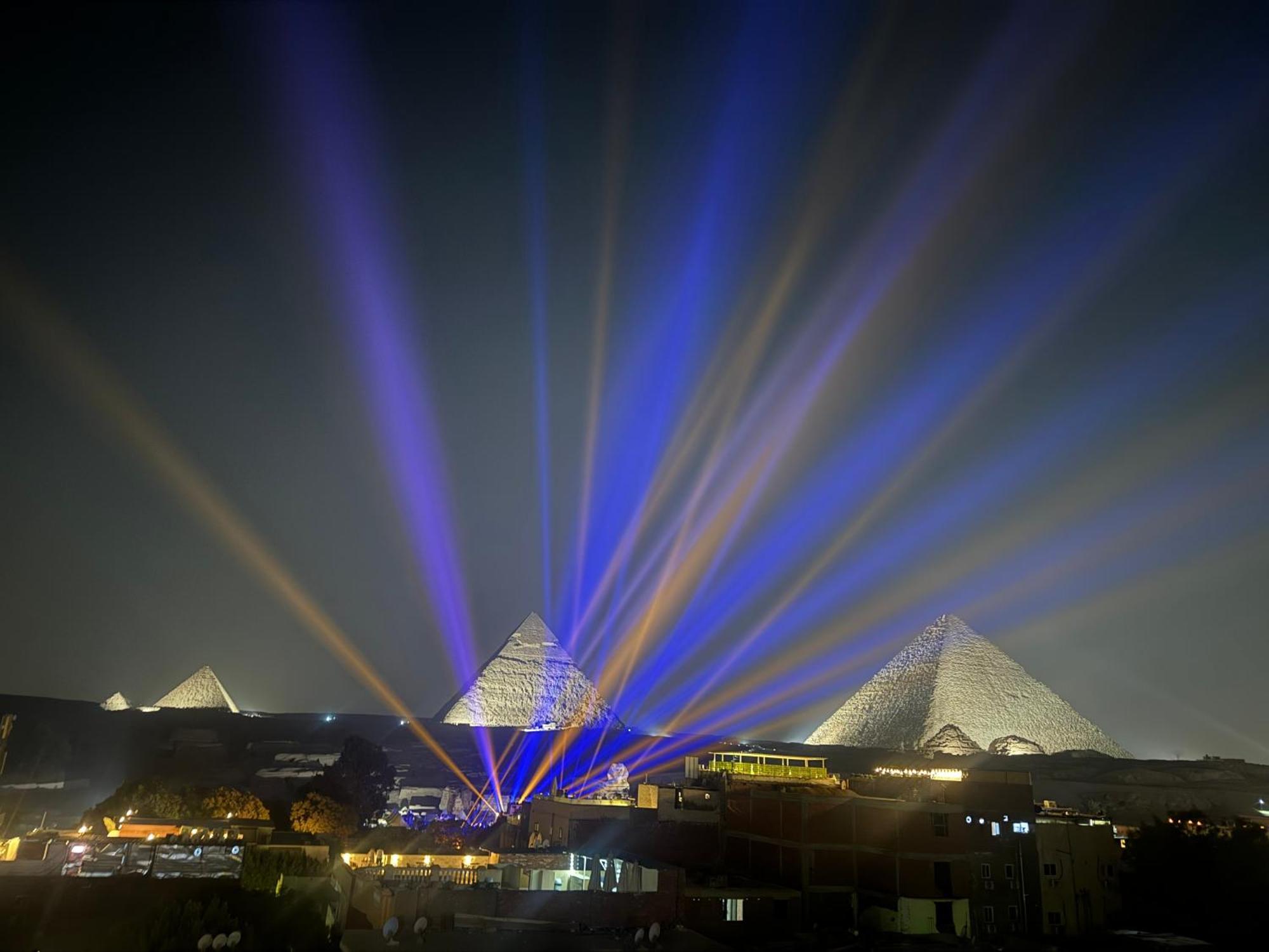 Pyramids And Sphinx Hotel Kafrat al Jabal Luaran gambar