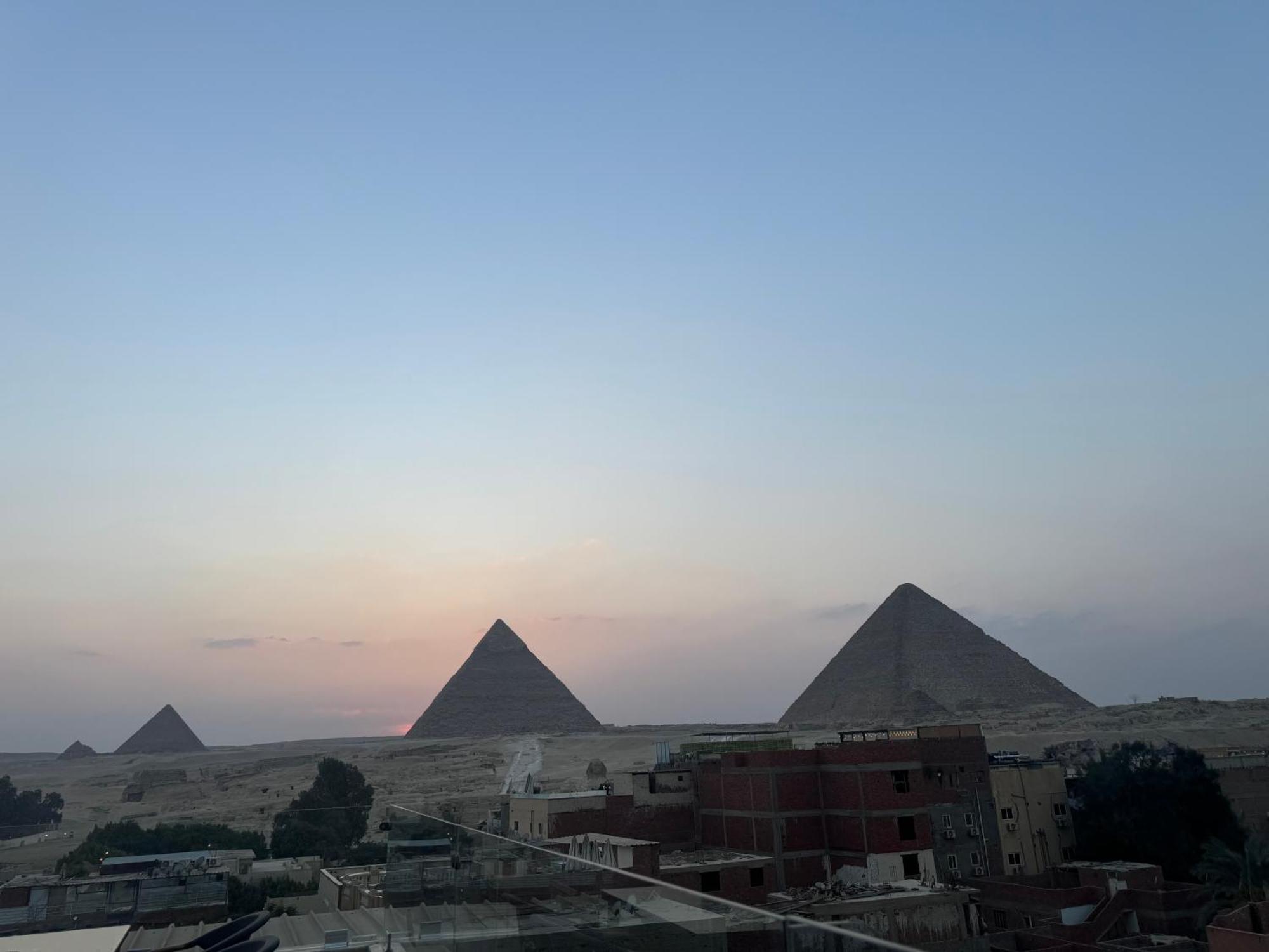 Pyramids And Sphinx Hotel Kafrat al Jabal Luaran gambar