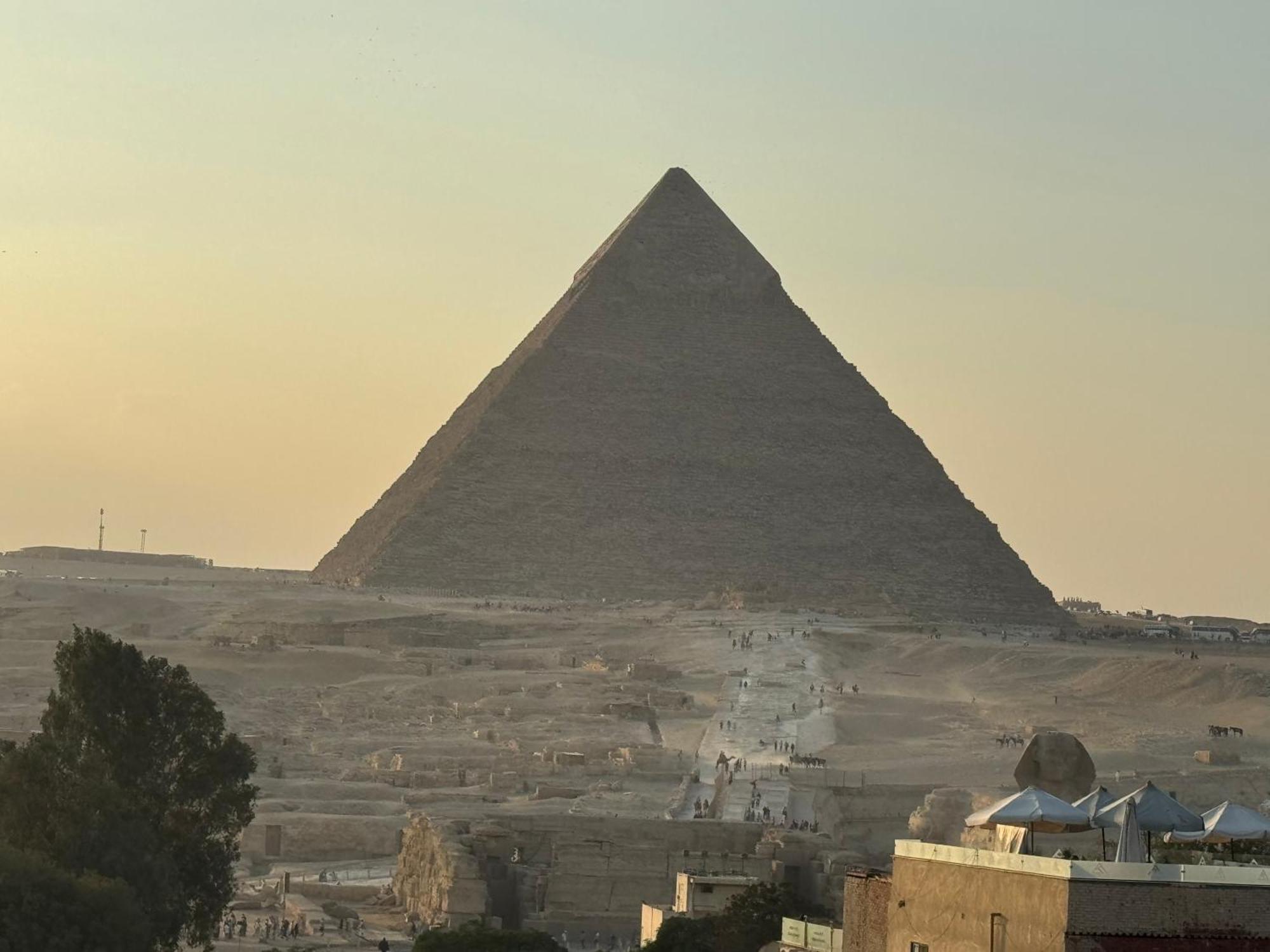 Pyramids And Sphinx Hotel Kafrat al Jabal Luaran gambar