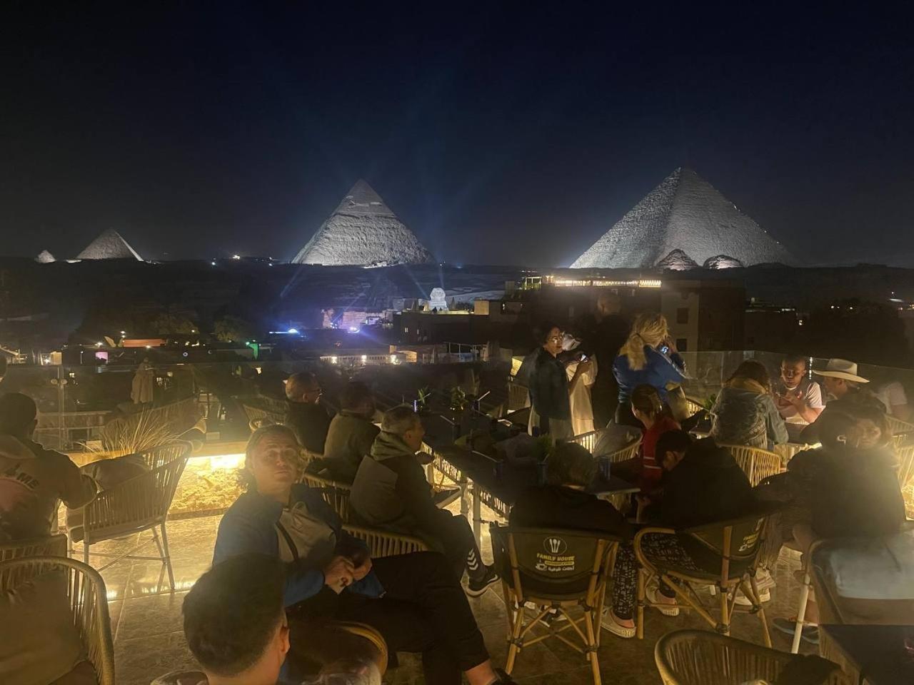 Pyramids And Sphinx Hotel Kafrat al Jabal Luaran gambar
