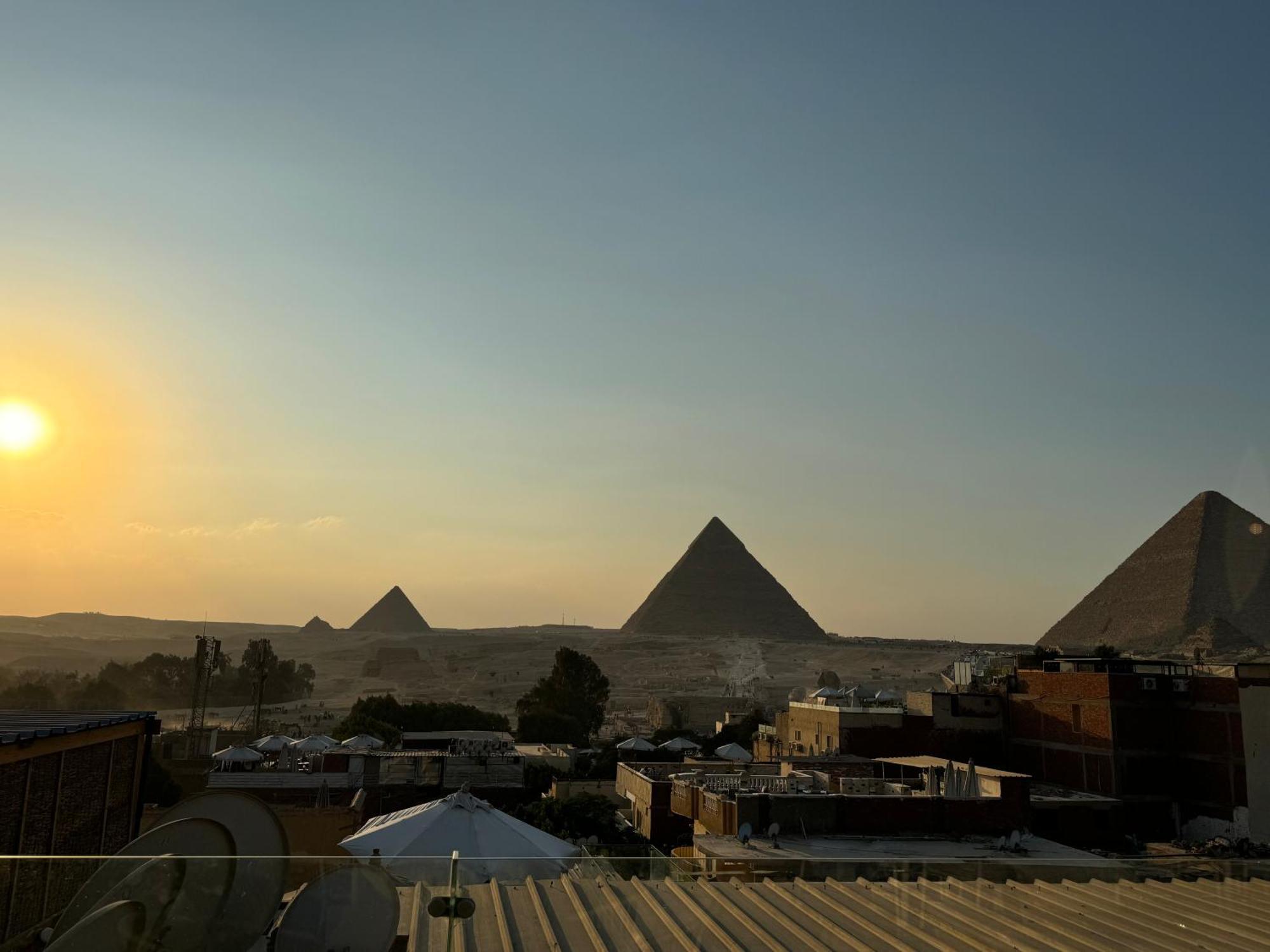 Pyramids And Sphinx Hotel Kafrat al Jabal Luaran gambar