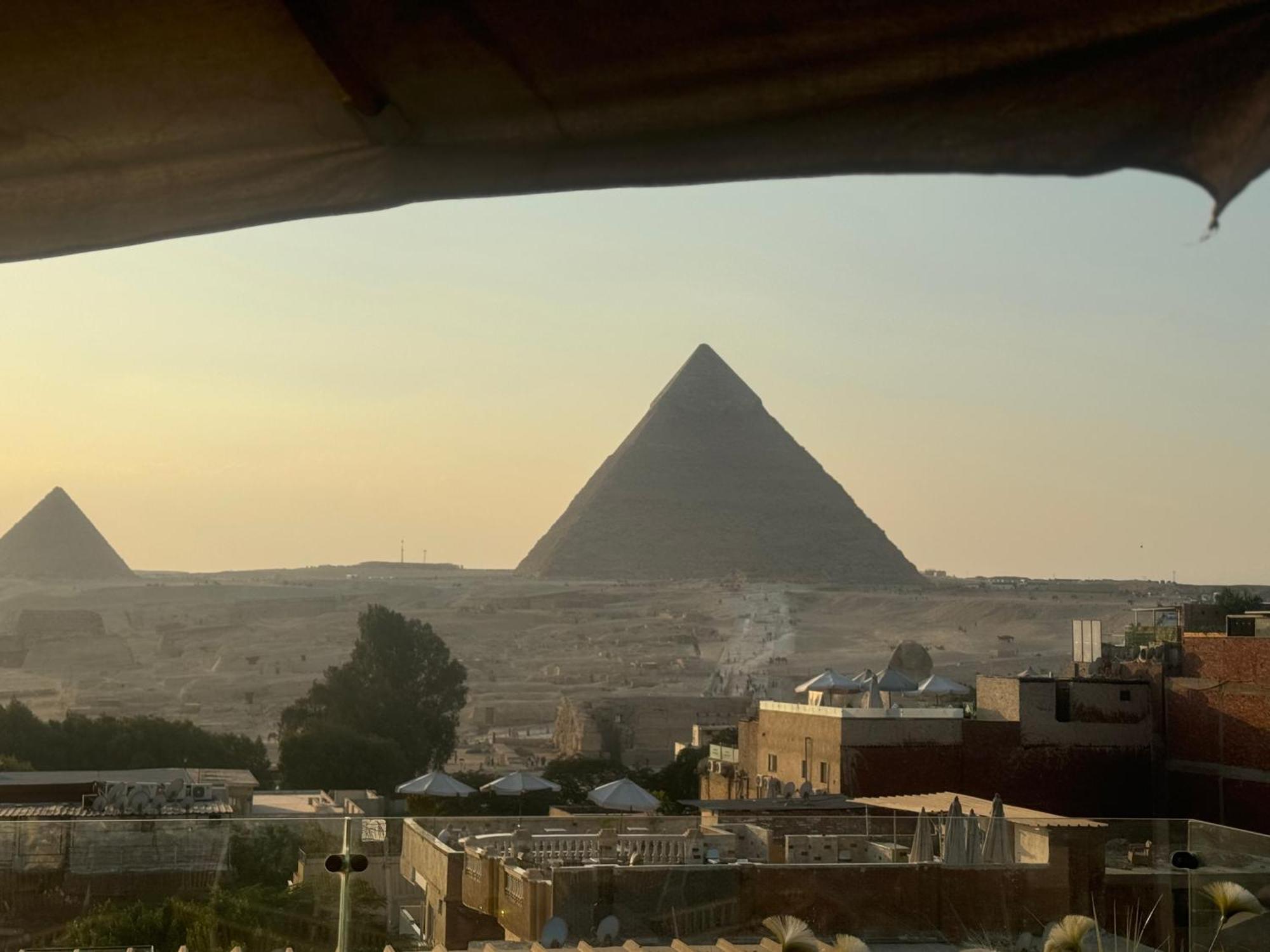 Pyramids And Sphinx Hotel Kafrat al Jabal Luaran gambar